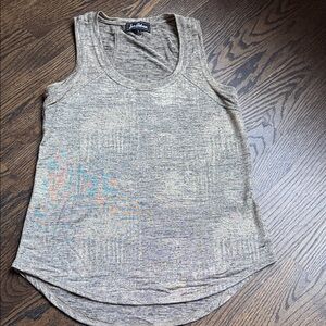 Sam Edelman Women's Heathered Gray Tank Top
